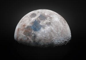 High Resolution Photo of the Moon - Reddit User u/ajamesmccarthy